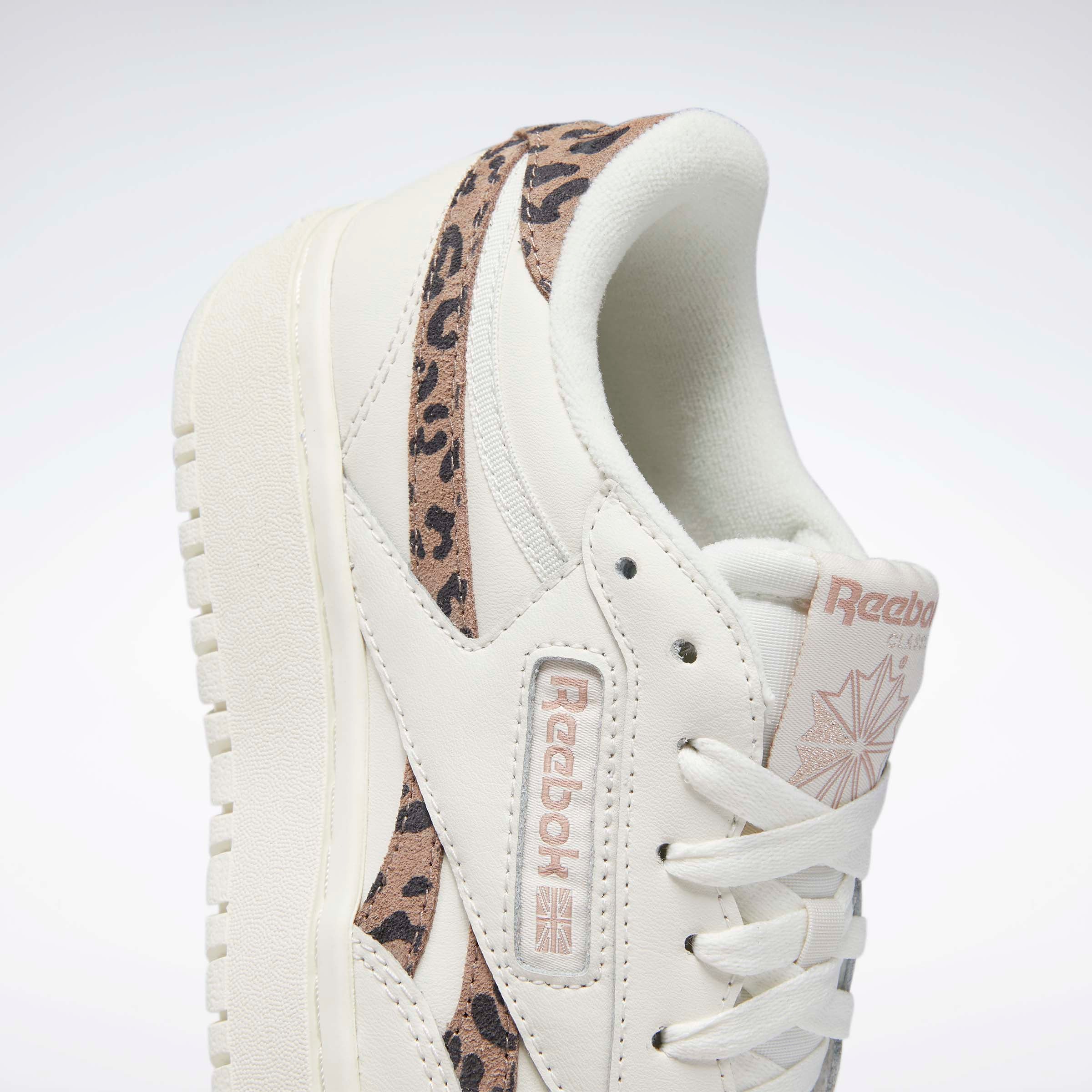 Reebok double c online leopard