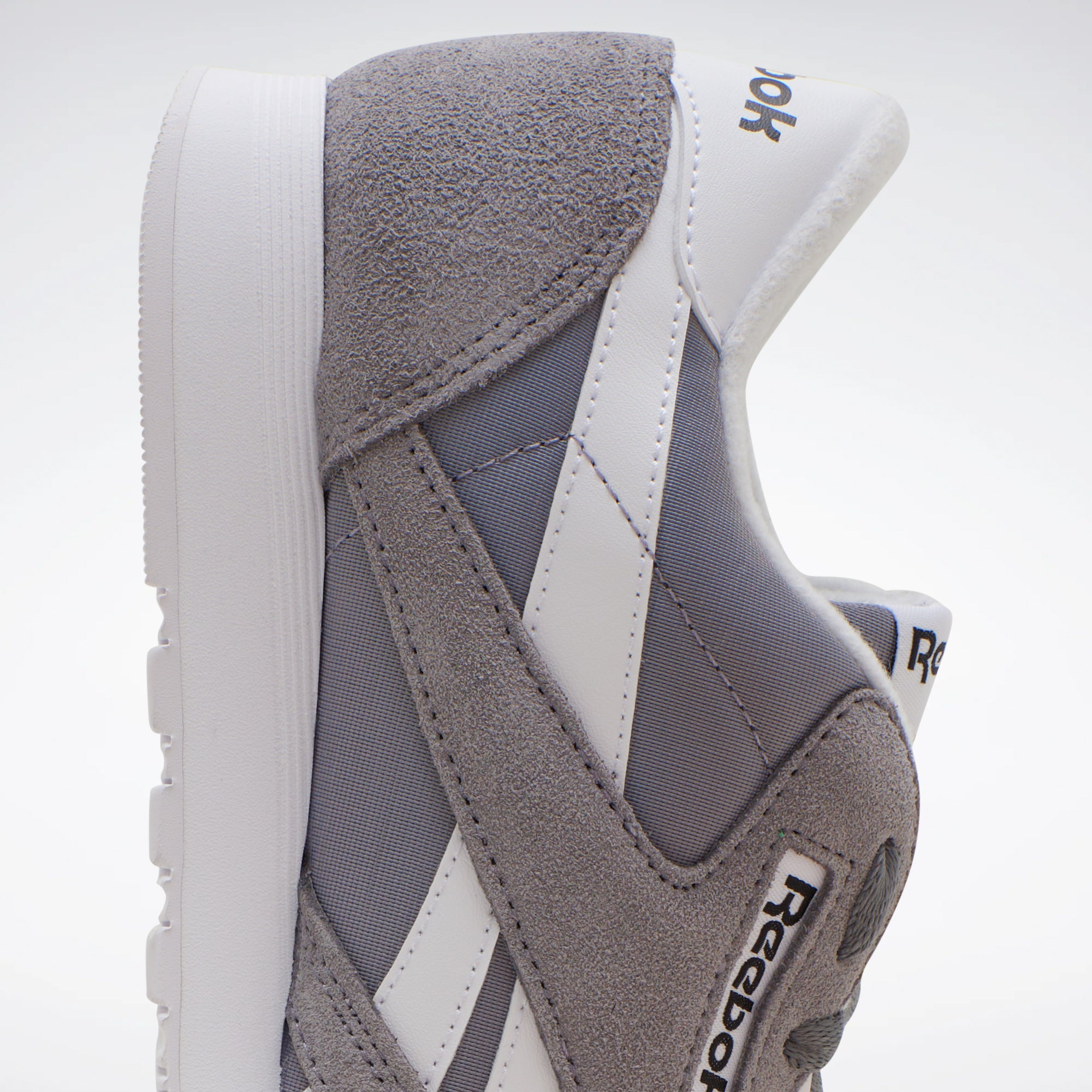 Gray reeboks hot sale