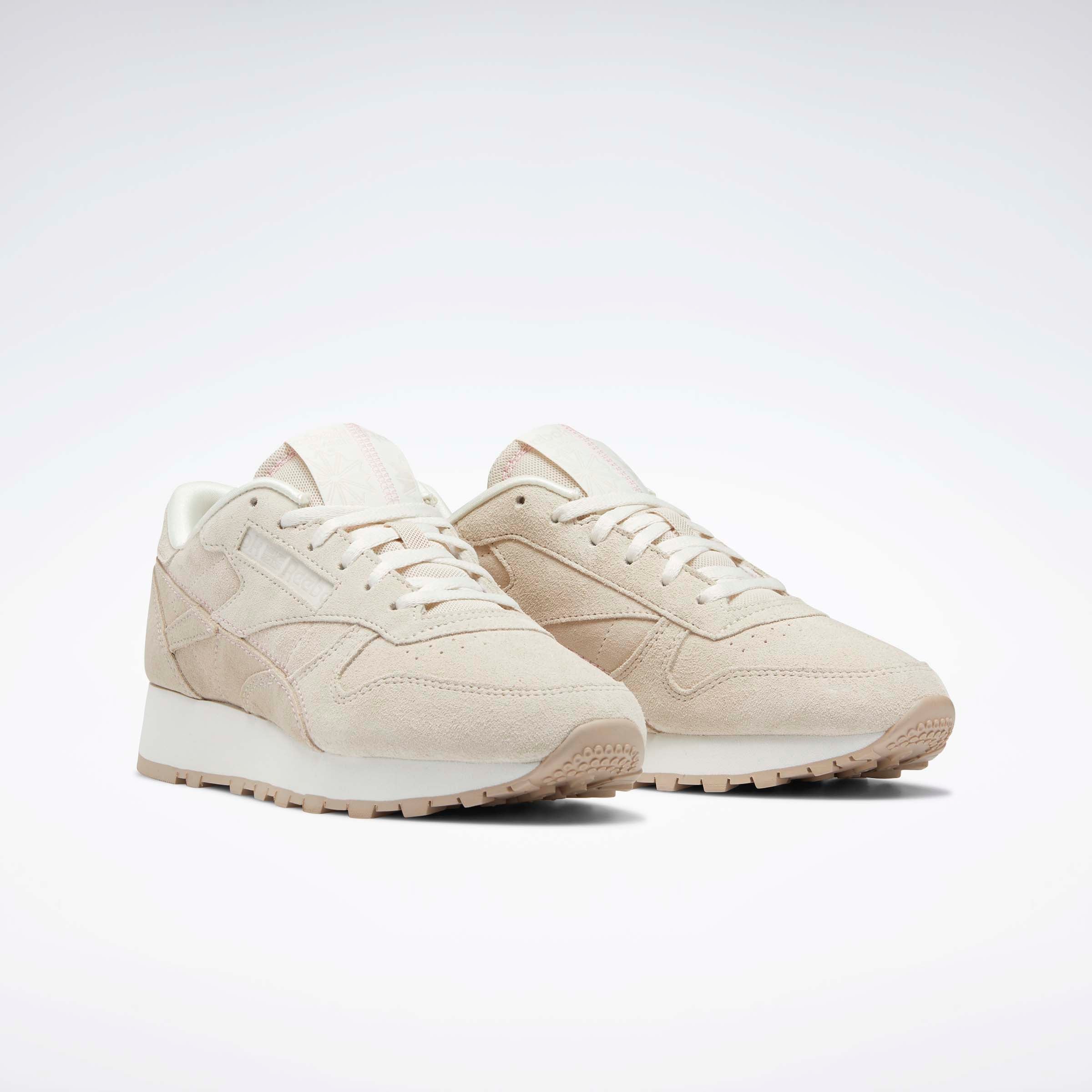 Classic Leather Modern Beige Stucco Chalk Reebok Australia