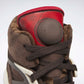 Pump Omni Zone II Basketball Shoes Grizzly Brown/Dk Brown/Crimson