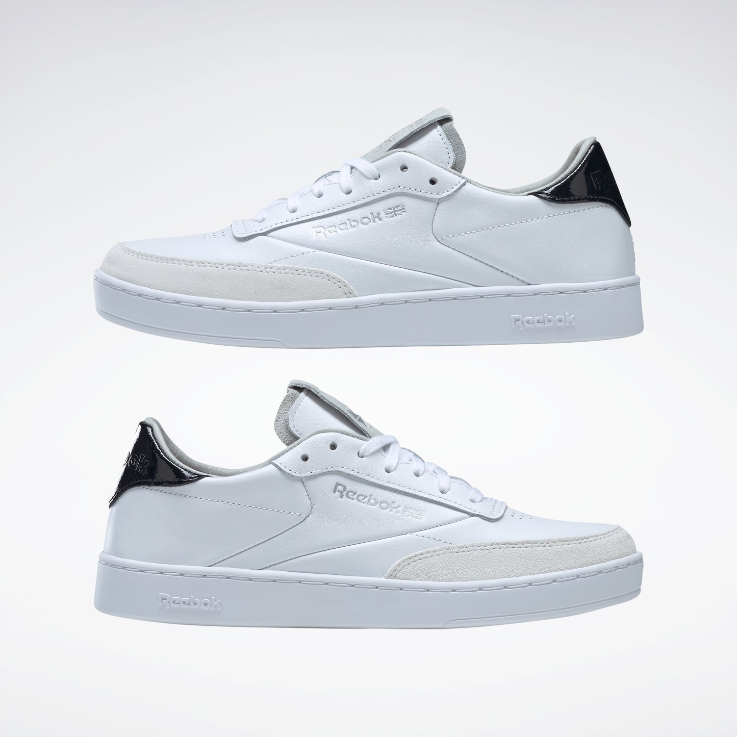 Club C Clean Shoes White/White/Black